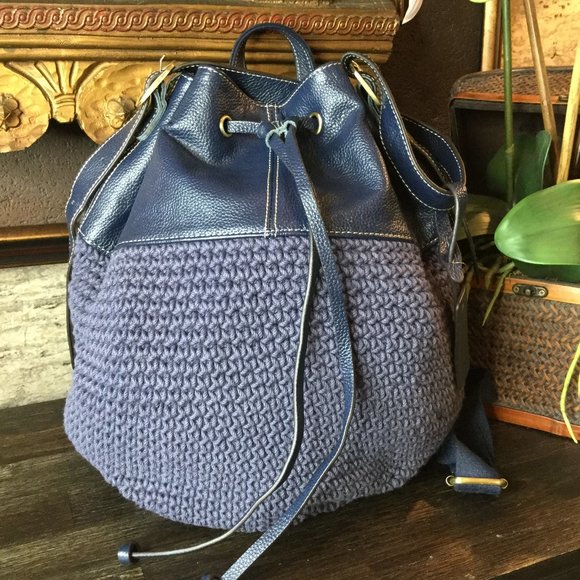 POL BLUE HANDBAG